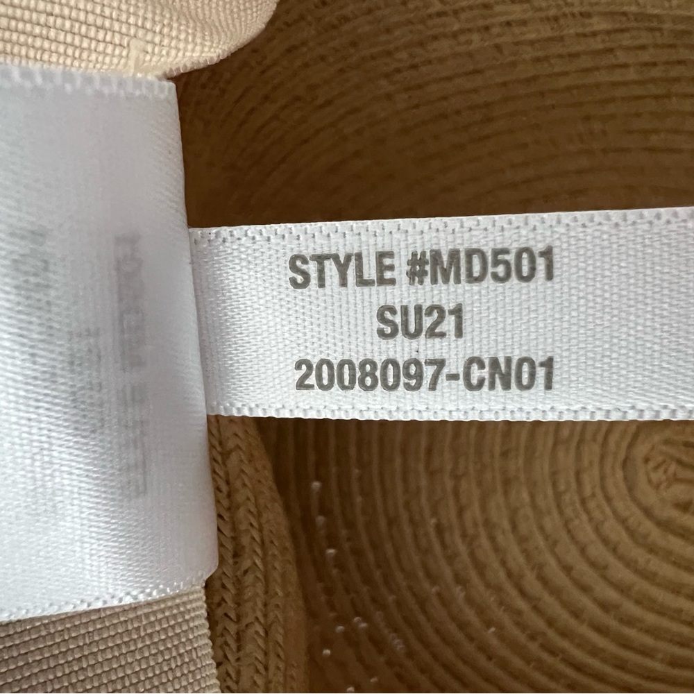 Madewell Packable Tan Straw Hat - image 4